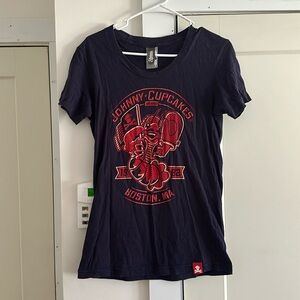 RARE WMNS Johnny Cupcakes Newbury St Store Exclusive ‘Boston Lobster’ Sz L